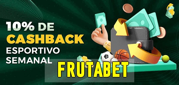 10% de bônus de cashback na frutabet